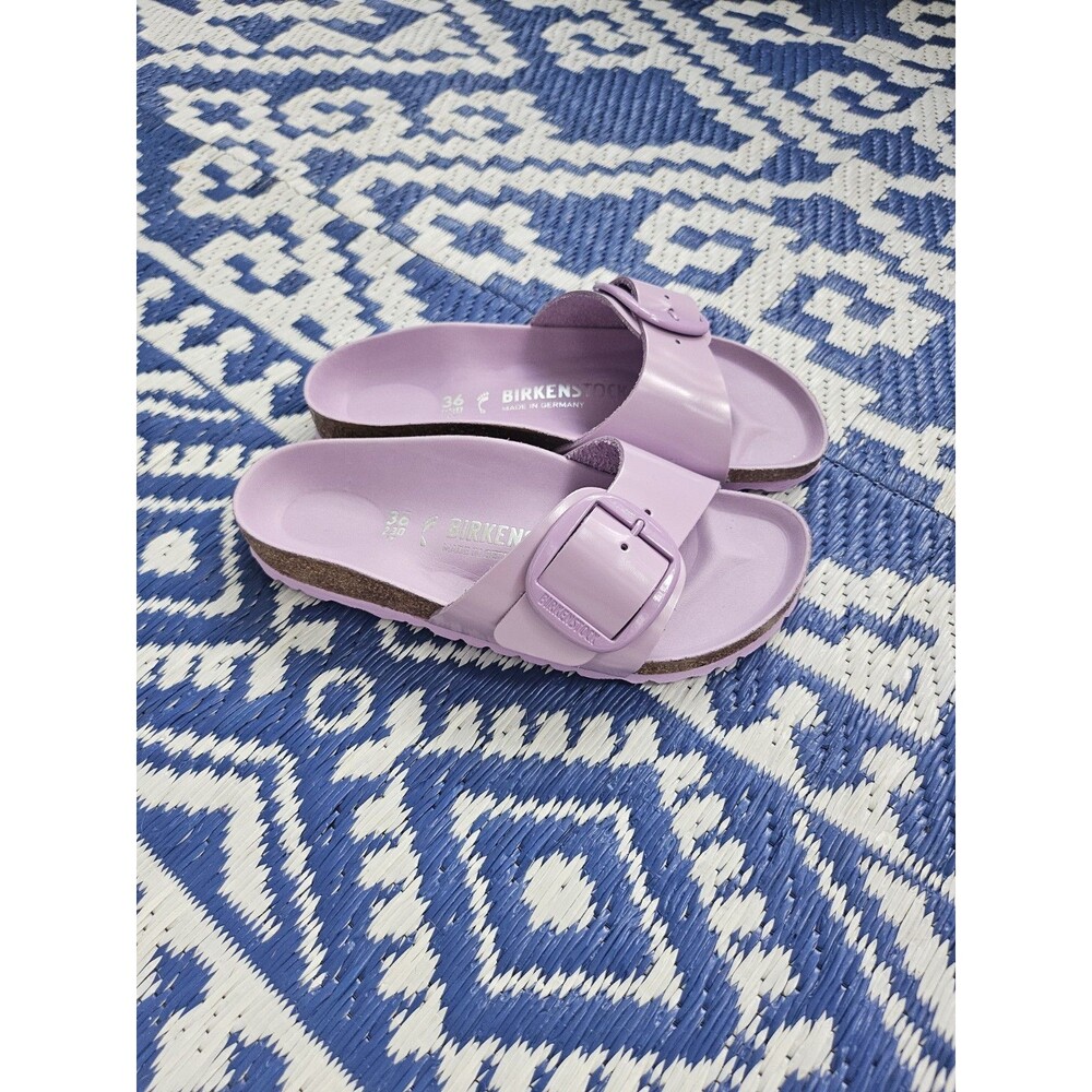 Birkenstock Madrid Big Buckle Women's Sandals Purple EU 36
